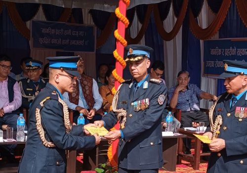 इन्सपेक्टर सञ्जय बुचा प्रदेश १ कै उत्कृष्ट प्रहरी घोषित